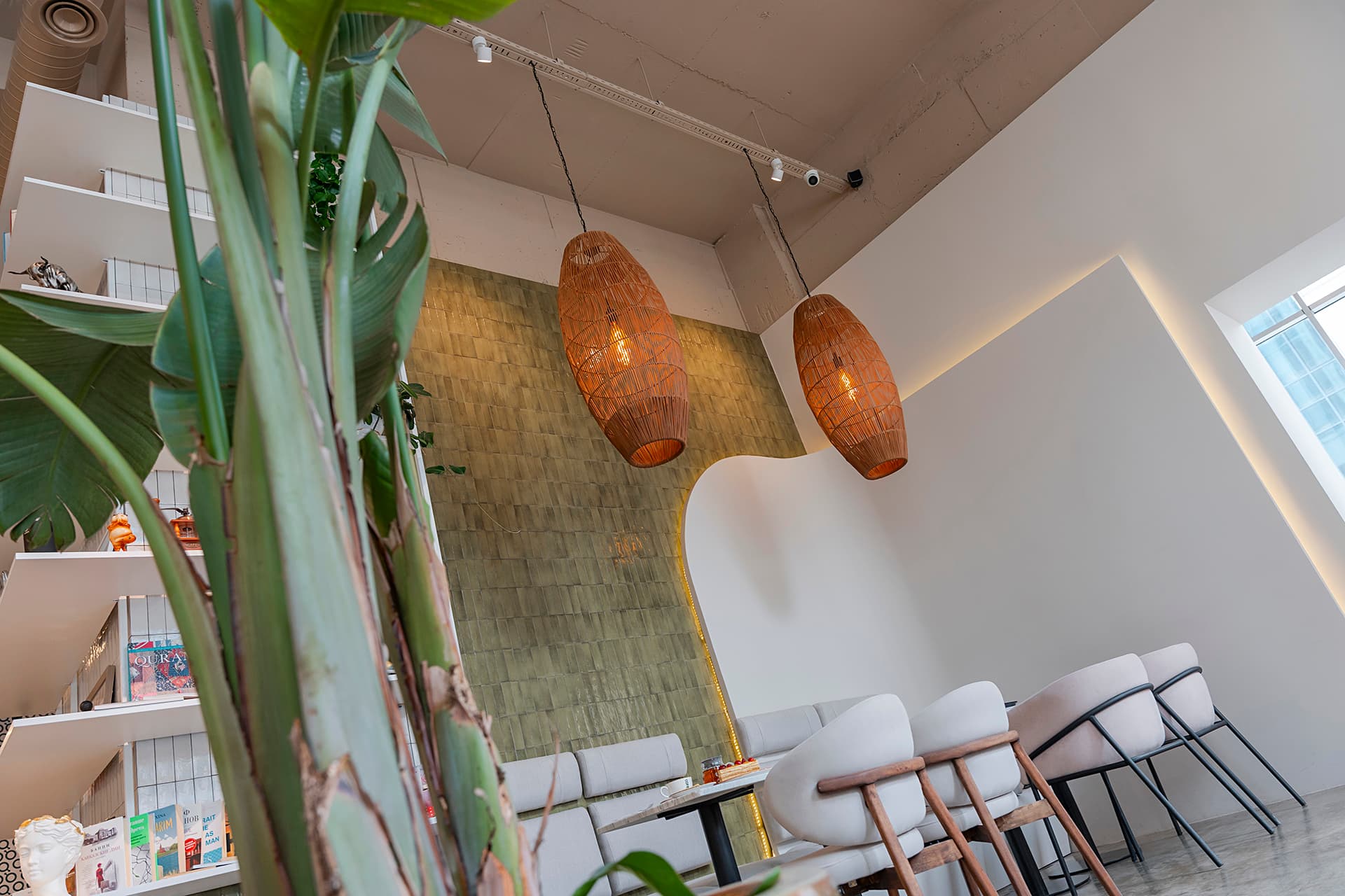 Coworking seating area