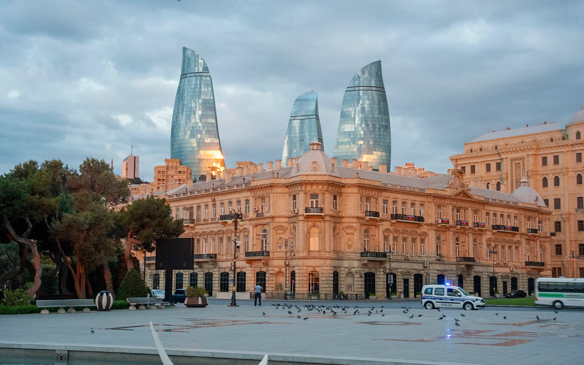 Design gallery with custom seating