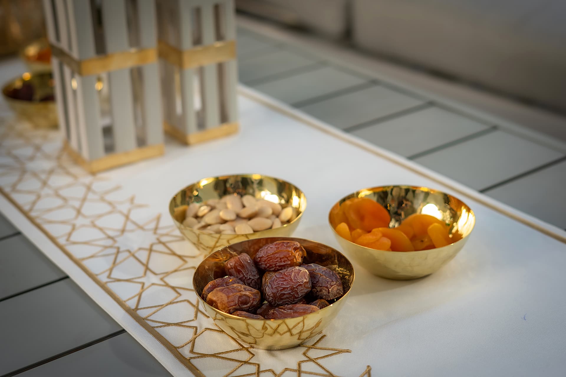 Luxury serving detail